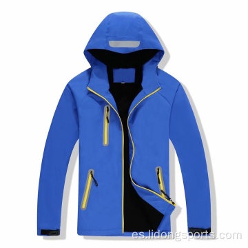 Abrigos para hombres a prueba de viento transpirables para hombres con chaquetas al aire libre